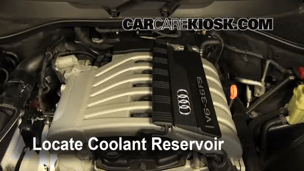 Coolant Flush How-to: Audi Q7 (2007-2015) - 2009 Audi Q7 Premium 3.6L V6